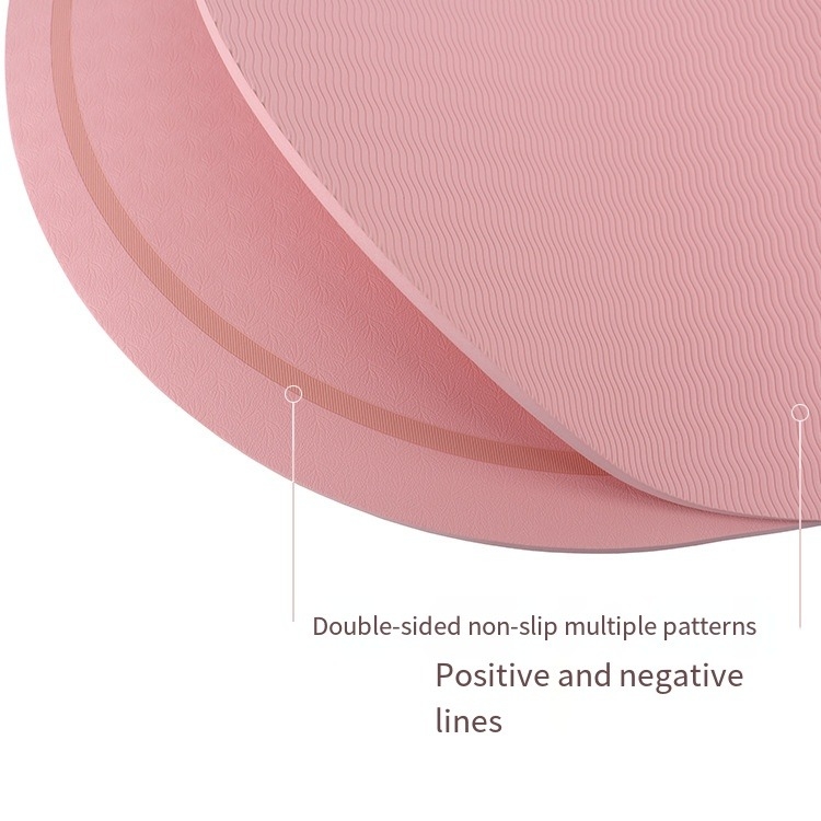 Urich EG0195 TPE Square Skipping Pad Ροζ Αδιάβροχο / Περιβαλλοντικά φιλικό Yoga Jump Rope Mat