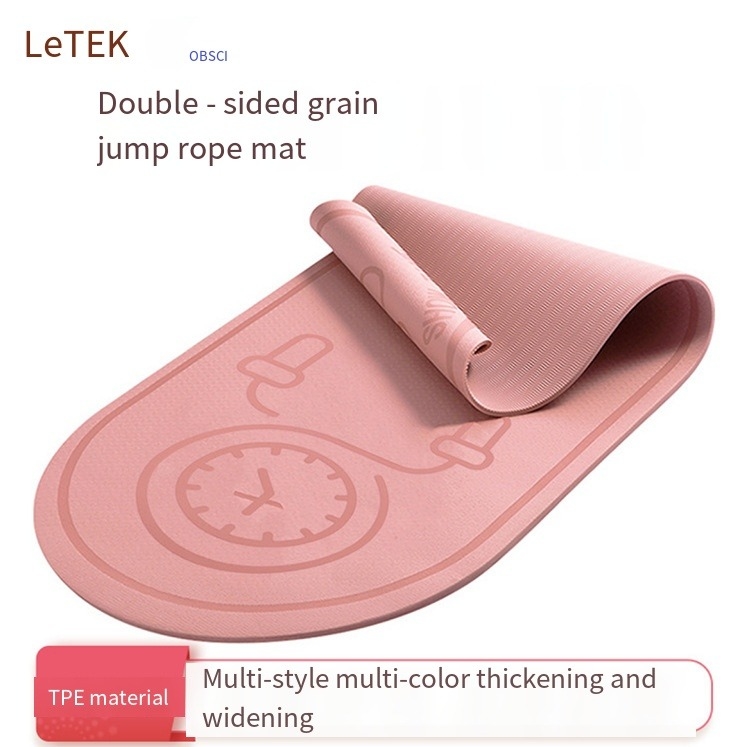 Ούριχ Skipping Pad Silent Anti Skid Waterproof Fitness Mat για γυμναστική στο σπίτι