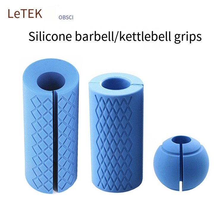 Χρωματιστά σιλικόζη Gel Barbell λαβή λαβή νταμπέλ - αφρό Δυναμική εκπαίδευση προσαρμοστή