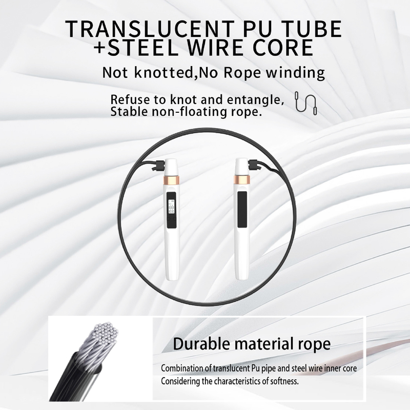 Η έξυπνη εφαρμογή Bluetooth μετράει πηδώντας σχοινί Οικογενειακή ακριβής μέτρηση Εκπαίδευση καύση λίπους για να χάσετε βάρος