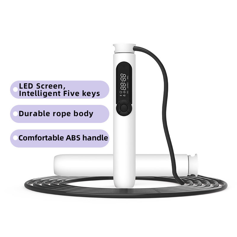 Ασύρματο Bluetooth Jump Rope Ειδική εσωτερική μέτρηση άσκηση γυμναστικής για απώλεια βάρους